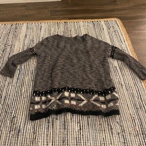 Free People Sz Med Oversized Sweater.